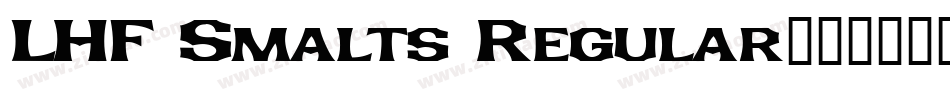 LHF Smalts Regular字体转换